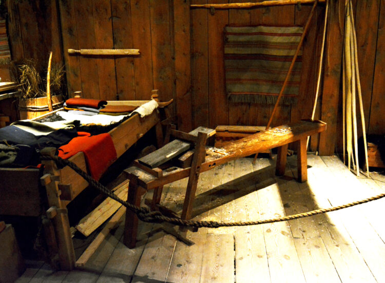Inside the lofoten longhouse
