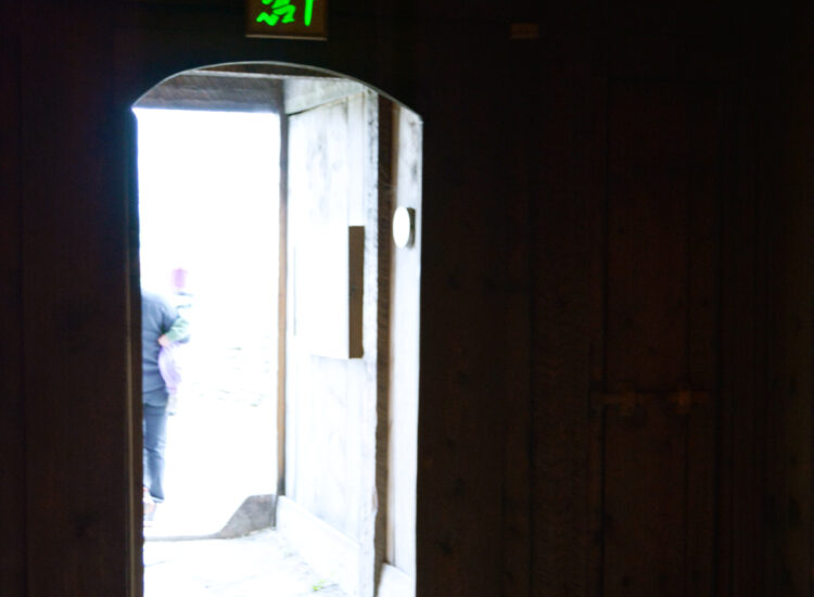 Inside the lofoten longhouse