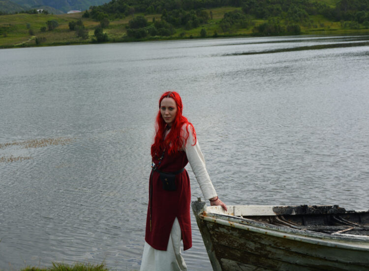 Viking med rødt hår (meg)
