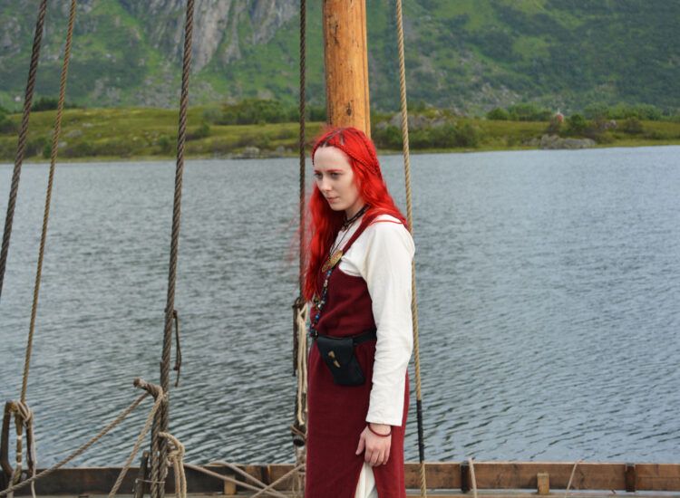 Viking med rødt hår (meg)